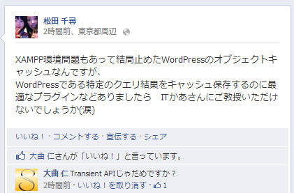 WordPressのオブジェクトキャッシュで躓いた